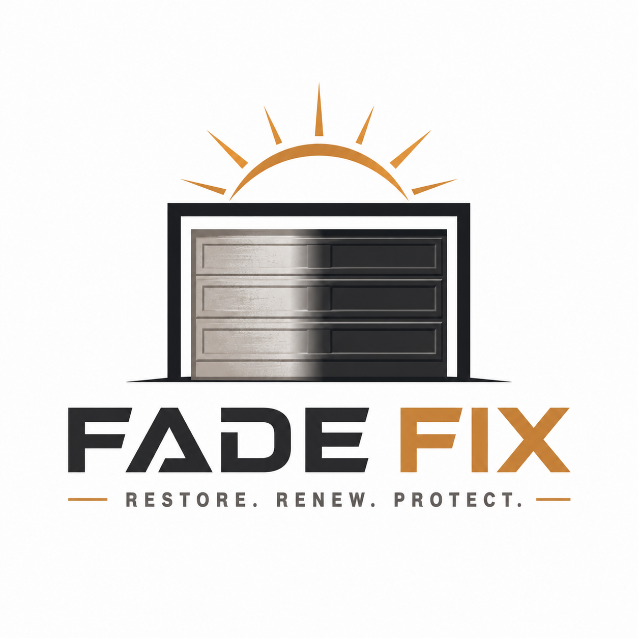 Fade Fix — garage door finish restoration
